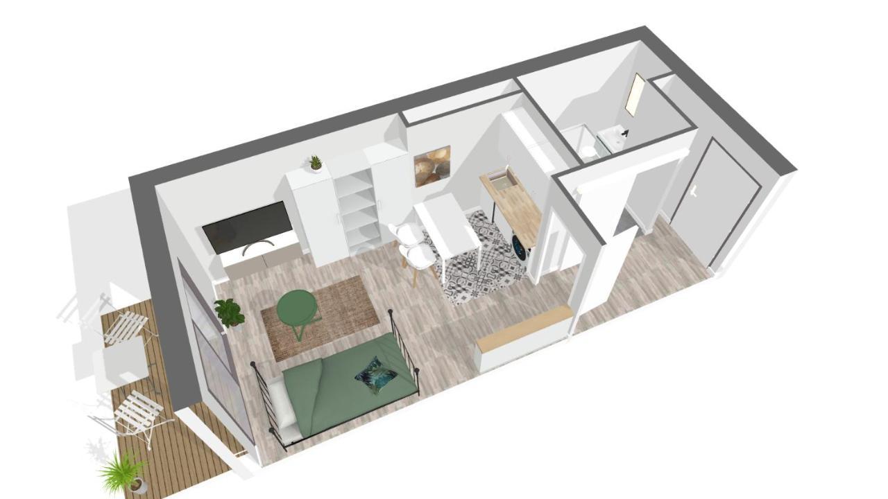 La Casita - Studio Confort Avec Terrasse Et Parking Prive- La Grande Motte, Montpellier Dış mekan fotoğraf