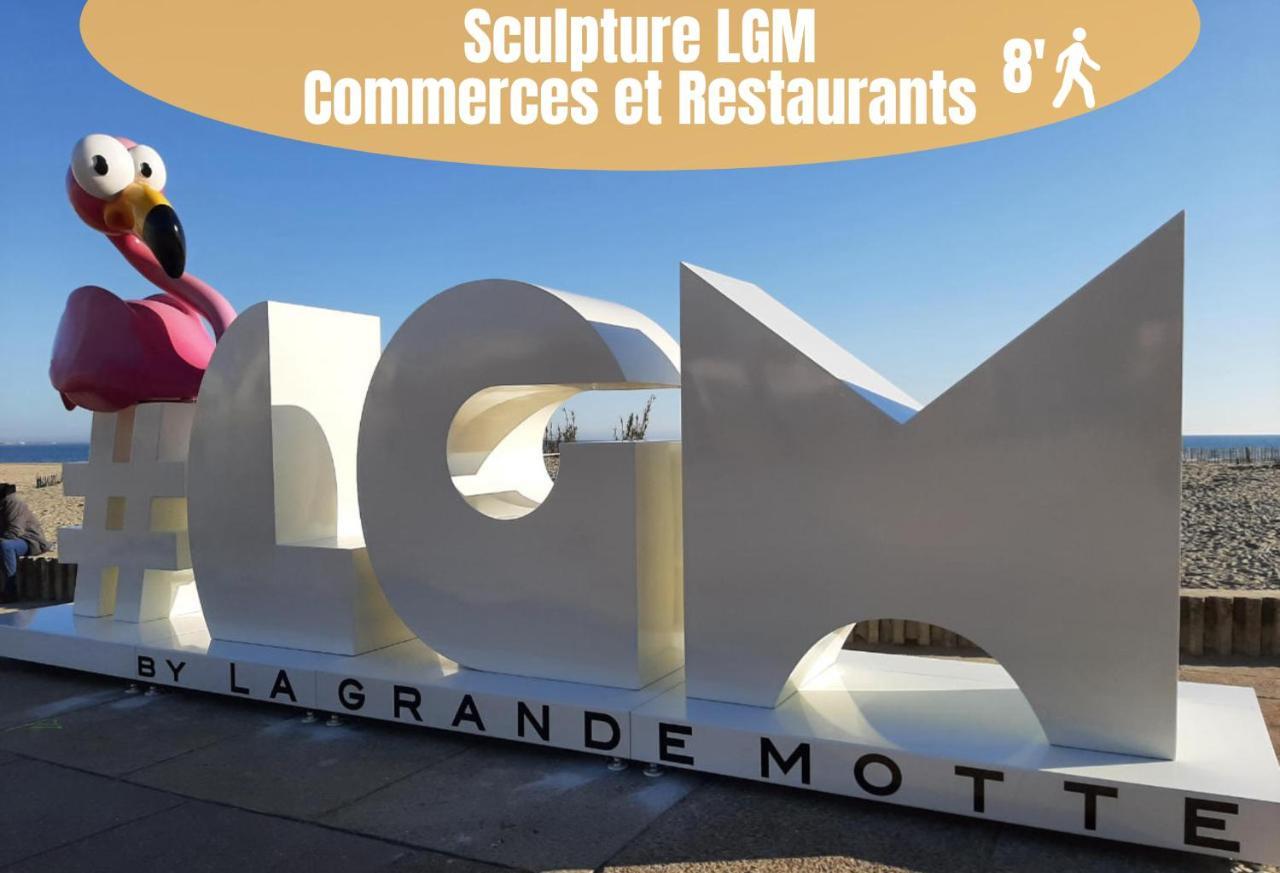 La Casita - Studio Confort Avec Terrasse Et Parking Prive- La Grande Motte, Montpellier Dış mekan fotoğraf